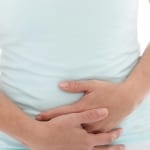 woman with stomach pain from celiac disease