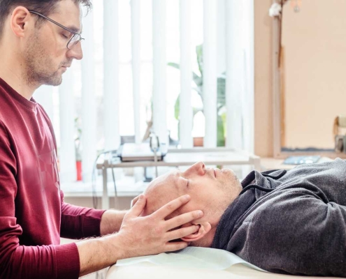 Craniosacral therapy for headache