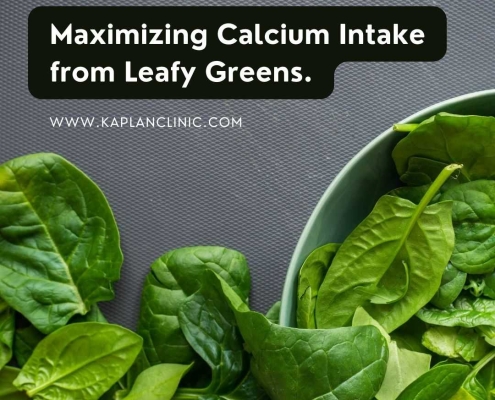 Maximizing Calcium Intake from Leafy Greens
