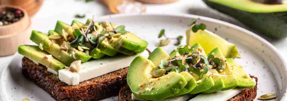 Help stabilize blood sugar with healthy snacks like avocado toast.
