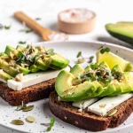 Help stabilize blood sugar with healthy snacks like avocado toast.
