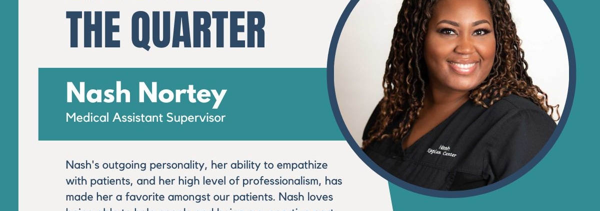 EMPLOYEE OF THE QUARTER, Nash Nortey