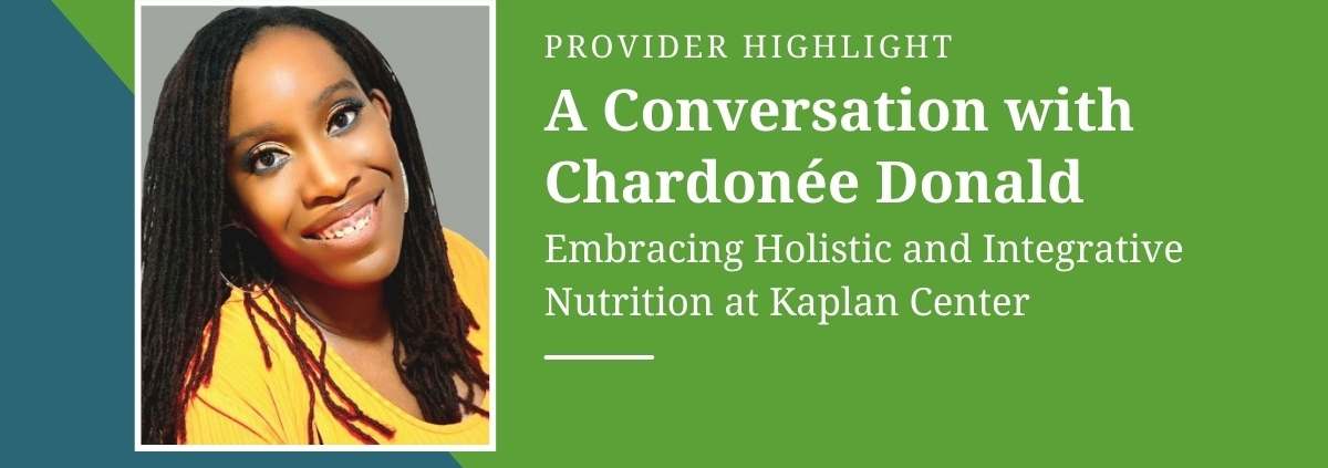 A Conversation with Chardonée Donald