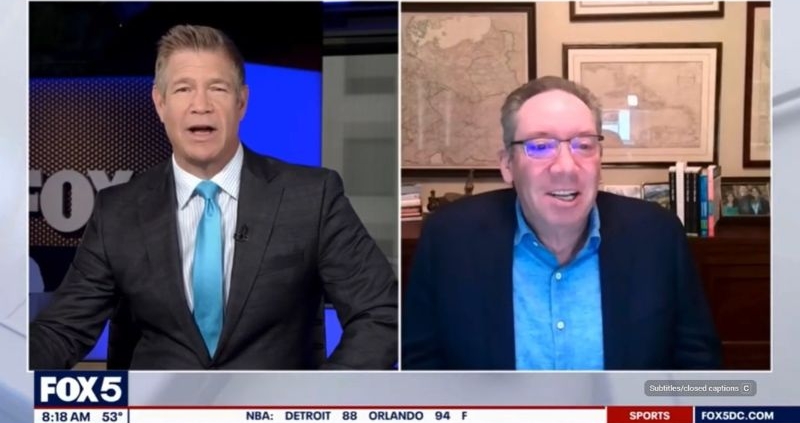 Dr. Gary Kaplan on FOX5DC discussing food cravings.