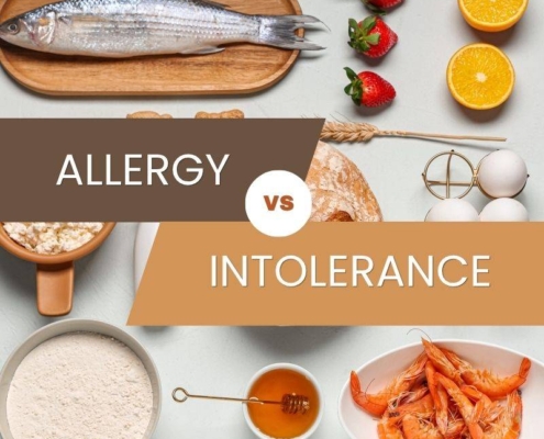 ALLERGY VS INTOLERANCE