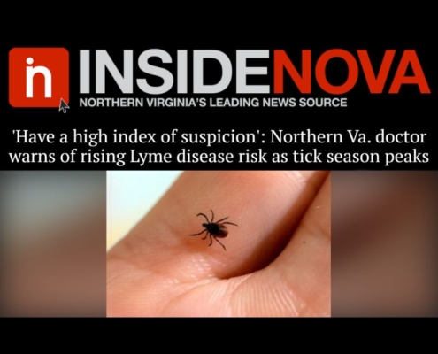Dr. Gary Kaplan discusses Lyme Disease risk with InsideNOVA.com